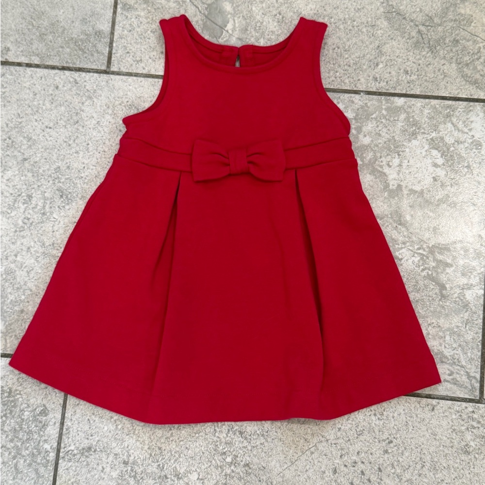 Old Navy Red Bow Toddler Dress